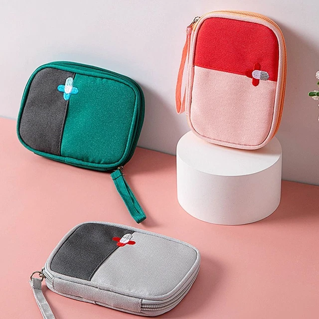 Präventions-Kit Sortieren von Kleinigkeiten Medizin-Aufbewahrung tasche