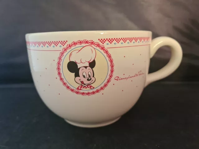 Vintage Disneyland Paris Mickey Mouse Mug Mickey Gourmet