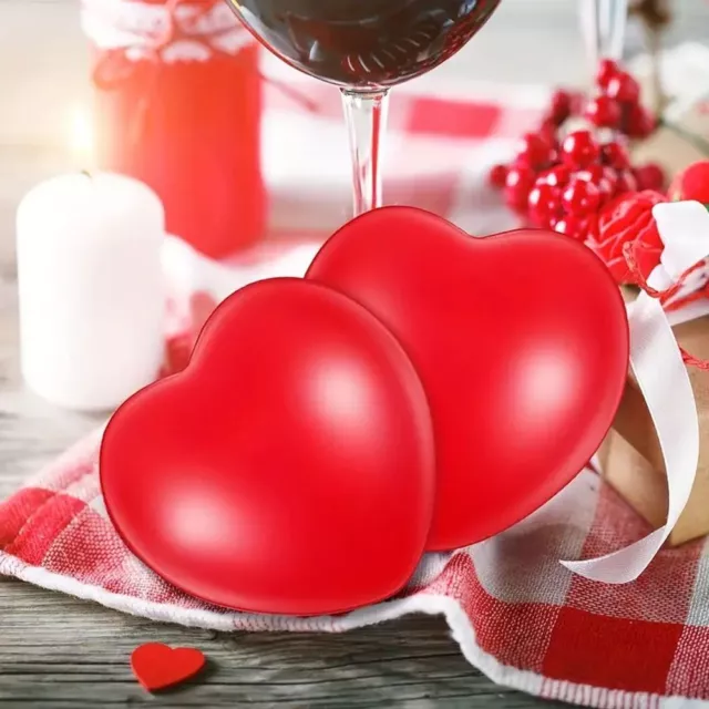 Heart Shaped Heart Stress Balls Soft Mini Foam Balls  Party Decorations