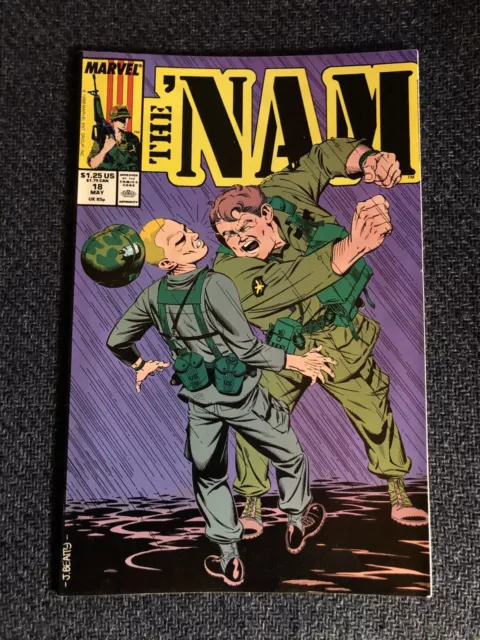 Marvel Comics - The 'Nam #18 May 1988 - The Bombs Bursting... VF/NM