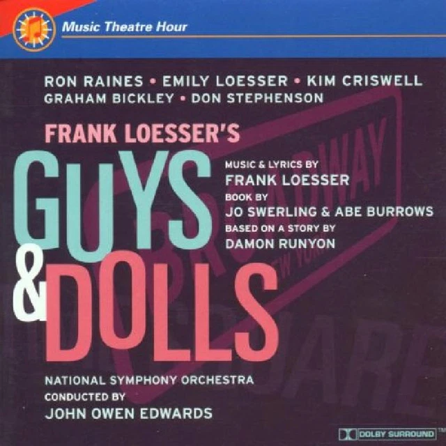 ORIGINAL STUDIO CAST (Ron Rain Guys and Dolls Highlights CD NEW EUR 15 ...