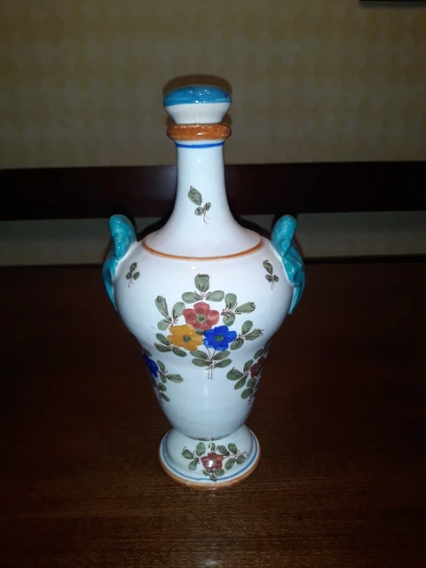 Bottiglia ceramica pubblicitaria liquore Luxardo ZARA Faenza
