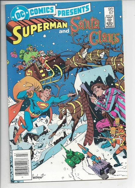 DC Comics Presents #67 NM (9.0) $.95 Canadian Newsstand Superman And Santa Claus