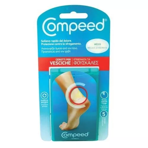Compeed Ampoules Pieds 5 Pansements Moyennes