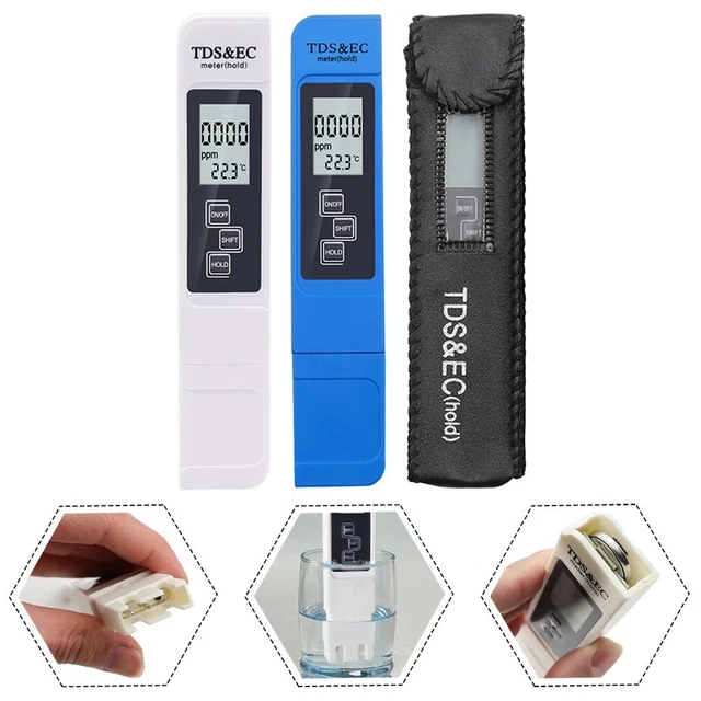 Meter Pen Temp Digital Test Water Quality Tester Automatically Lightweight