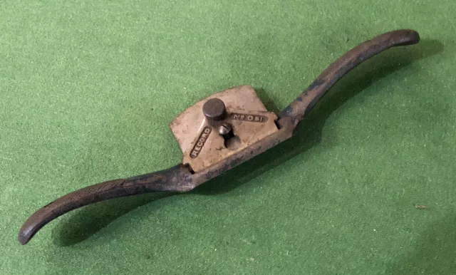 Vintage Record Spoke Shave No. 051 Old Metal Collectable Spokeshave Flat Sole