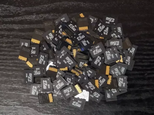20 x 2GB Micro SD Memory cards Bulk job lot