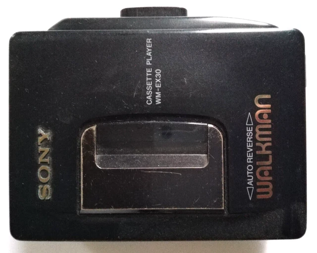SONY WN-EX31 RADIO CASSETTE PLAYER WALKMAN VINTAGE RETRO FONCTIONNE