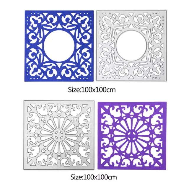 Square Frame Cutting Dies Stencils Scrapbook Embossing DIY Craft Album Card-2173 2