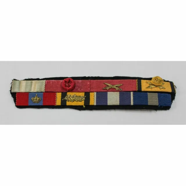 Ww2 Greek Military Badges For Uniform Officer  Ribbon Bar