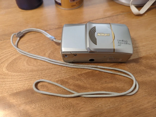 Nikon Lite Touch Zoom 120 ED AF 35mm Point & Shoot Film Camera TESTED Works