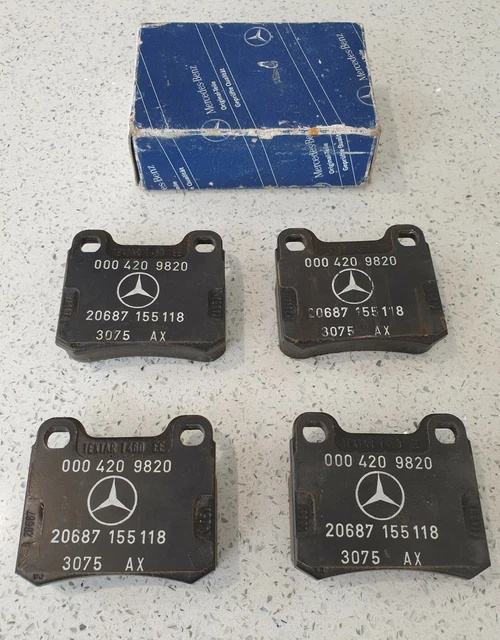 MERCEDESBENZ W124 / W201 Rear brake pads OEM A0004209820 £39.99