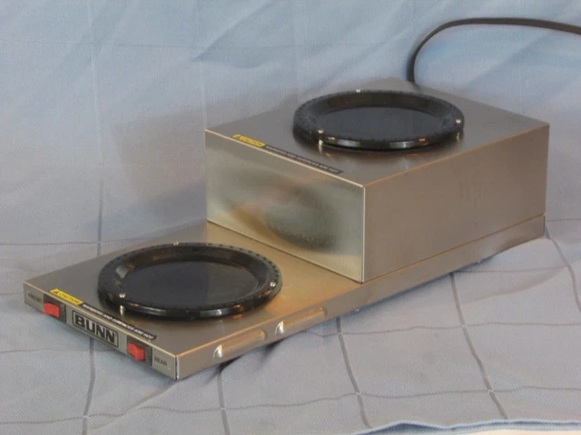 Bunn WL2 Double Coffee Warmer Stainless Steel Used Working #5