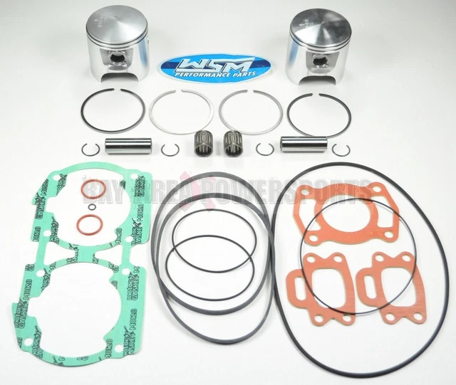 Sea Doo 580 587 SP SPI SPX XP GTGTS GTX Top End Rebuild Kit Piston Gasket .25Mm