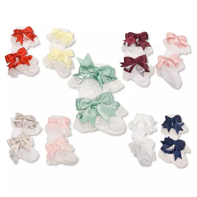 Calzini neonato spagnolo bambina neonato bambino romany boutique caviglia frilly