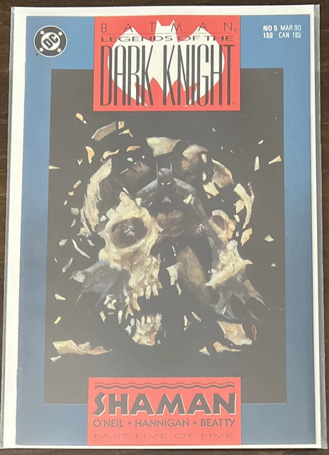 Batman: Legends of the Dark Knight #5 NM 9.4 DC COMICS 1990 SHAMAN PART 5