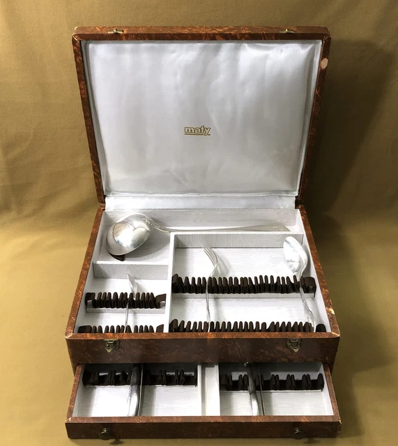 GRAND COFFRET ECRIN Vide Christofle Pour Timbale / Gobelet / Bapteme