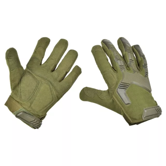 Js-Tactical Guanti Tattici Warrior Tactical Gloves 167 Olive Drab Jswar-Gl167-V 2