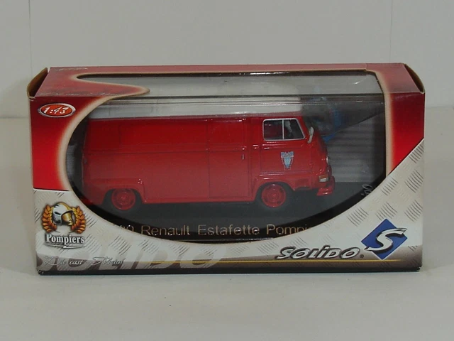 Minialuxe Estafette Renault Pompier – Mini Voiture De Collection Occasion