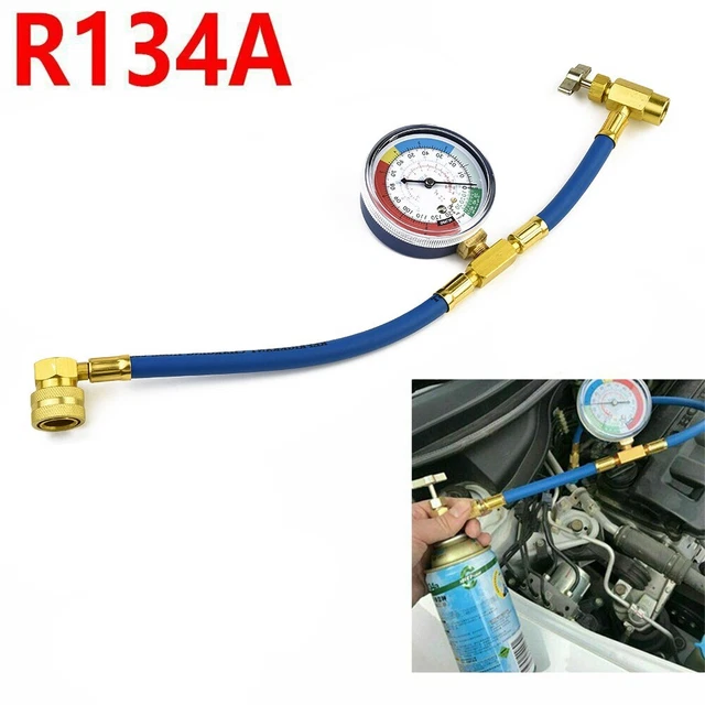 1/2 AC R134A Refrigerant Car Air Conditioning Recharge Measuring Hose