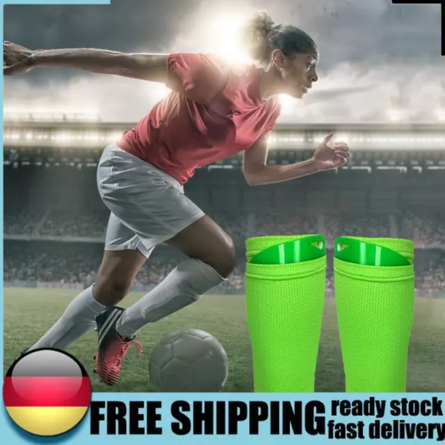 Almohadillas para espinillas de fútbol de nailon calcetines portátiles de soporte para la rodilla transpirables para deportes al aire libre