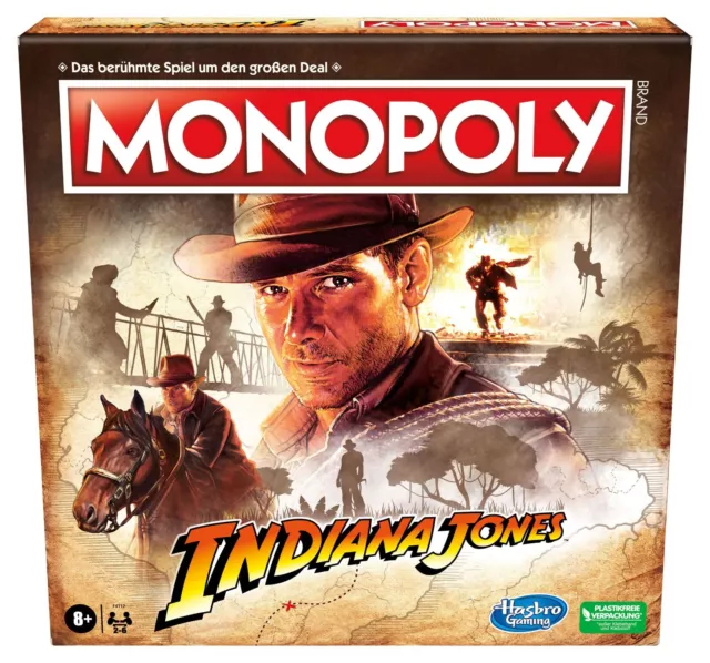 Indiana Jones Brettspiel Monopoly Deutsche Version 3