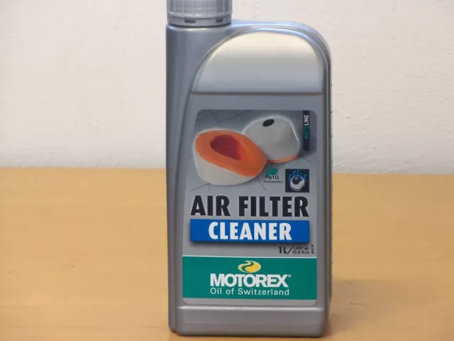 Motorex Air Filter Cleaner 1 Ltr  Reiniger für Schaumstoff Luftfilter