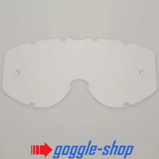 Goggle-Shop Détachable Lentille Transparent Teinté Pour PROGRIP Moto Lunettes MX