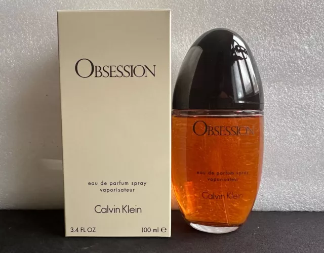 Authentic Calvin Klein Obsession Eau De Parfum Edp 100Ml Spray Women's Fragrance