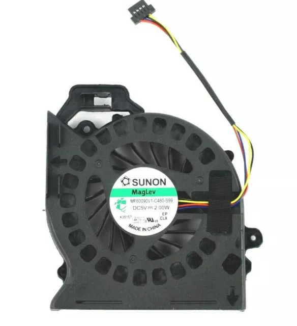 New Sunon CPU Fan For HP PAVILION DV6-6100 DV7-6000 AD6505HX-EEB KSB0505HB -AJ77