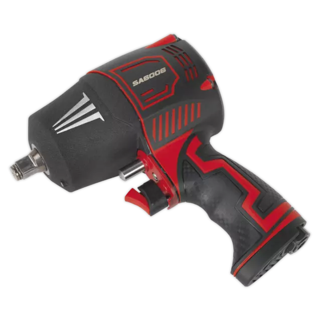 Composite Air Impact Wrench 1/2"Sq Drive - Twin Hammer - Sealey SA6006 New