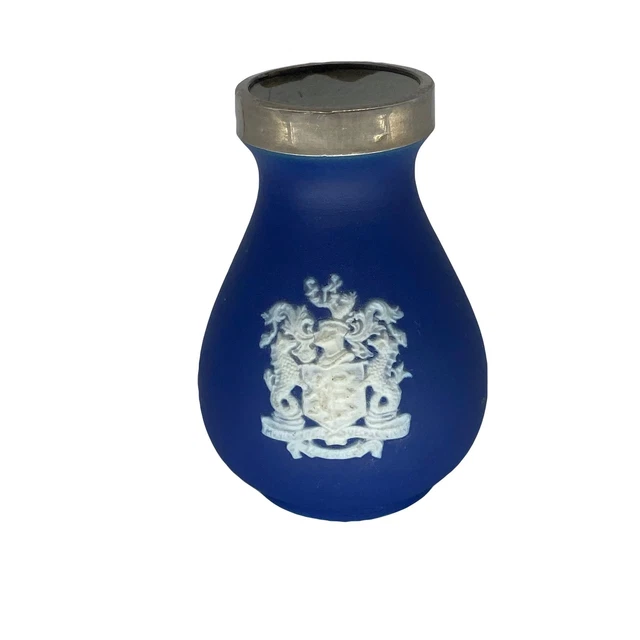 Adams Tunstall Jaspisware blau-weiß Topf