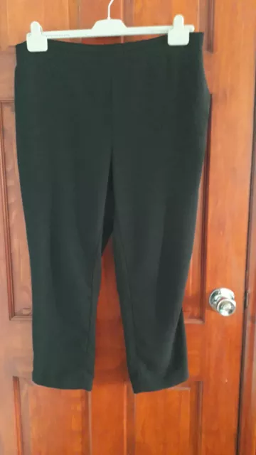 New Look Maternity Black Pull On Trousers Size 12 or Casual Size 14-16