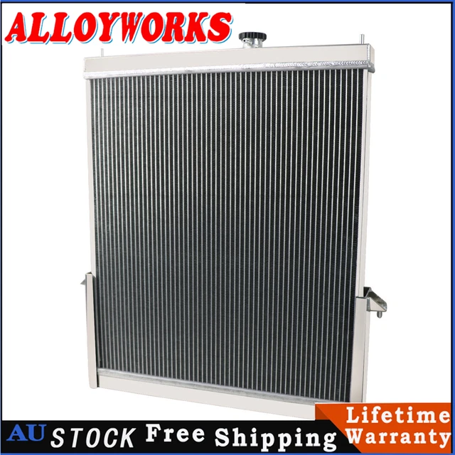 Y61 Radiator 4-ROW RADIATOR FOR Nissan Patrol Y61 Gu 3 4 5 4.2L TD42T TURBO Diesel ...