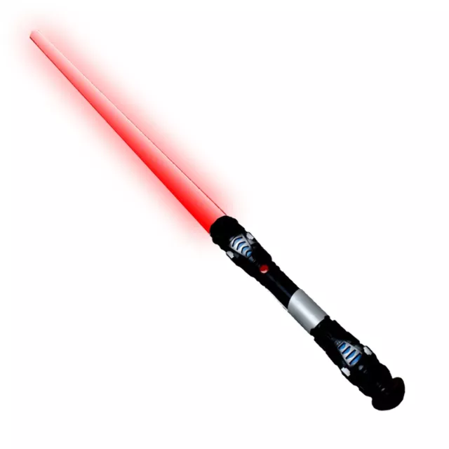 Lichtschwert Laserschwert Schwert mit Sound und Licht LED Rot bis 108cm B-Ware