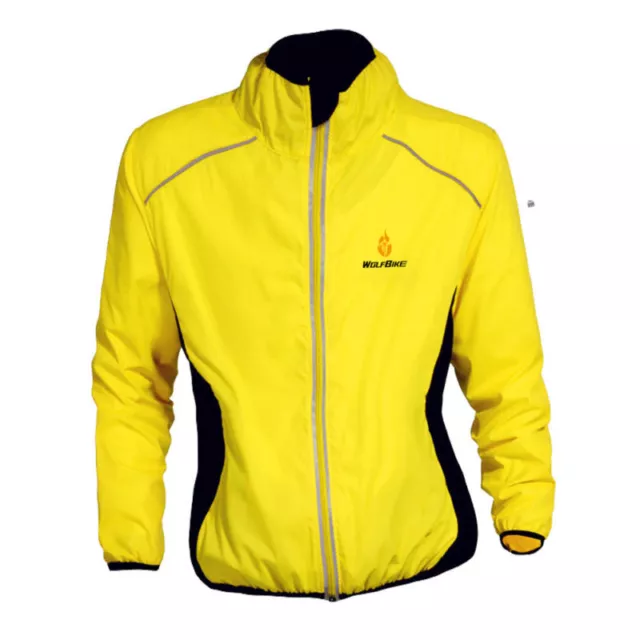 WOSAWE Windproof Cycling Jacket Bike Ride Sports Clothing Jersey Casual Coats