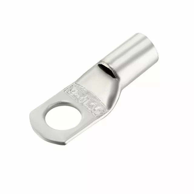 20Pc SC10-6 Non Isolé U-Type sertir cuivre 6mm Argent Connecteur fil2