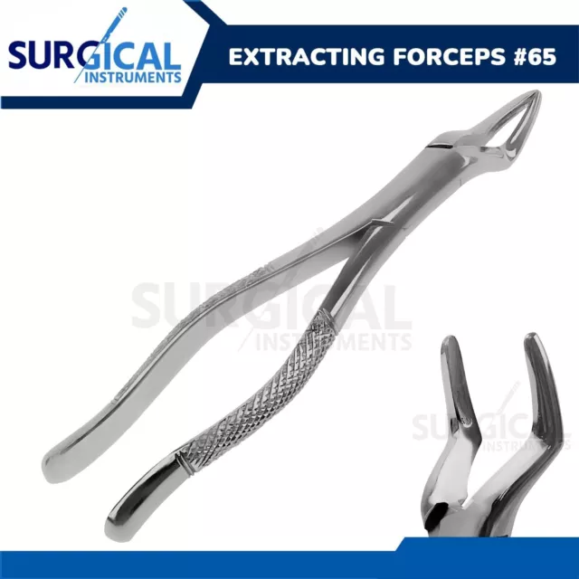 Extracting Forceps #65 Dental Surgical Instruments Stainless German Grade