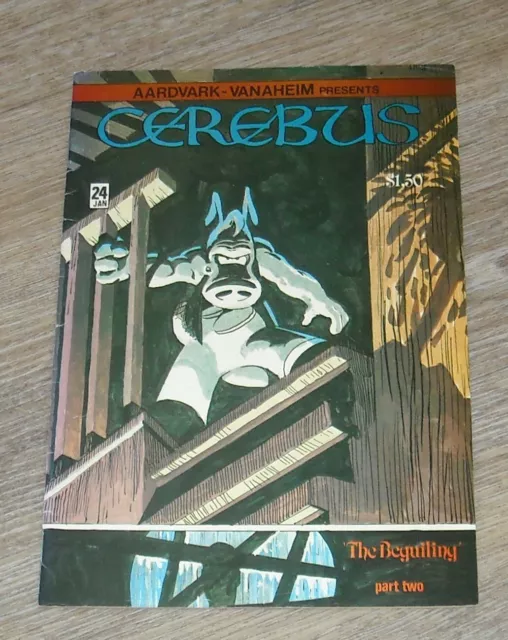 CEREBUS # 24 AARDVARK - VANAHEIM COMICS January 1981 DAVE SIM