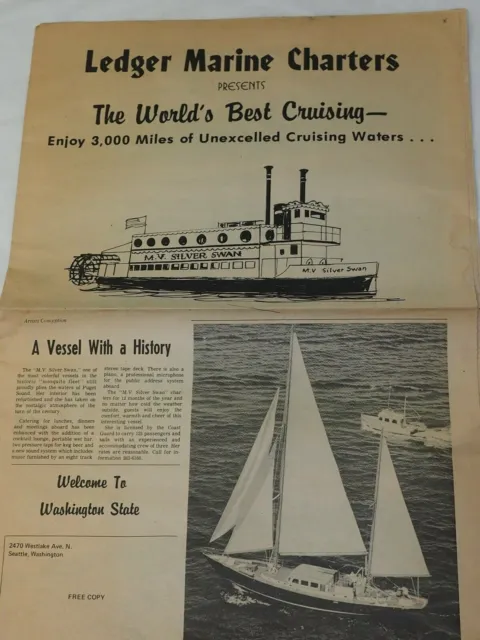 LEDGER MARINE CHARTERS PRESENTS The Worlds Best Cruising 1960's