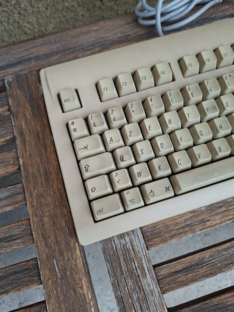Teclado Ergonomico Microsoft Natural Keyboard Elite Ps/2 Beige Inglés