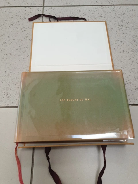 Les Fleurs Du Mal De Baudelaire – Édition Limitée Club Du Libraire De 1956, Relié, Bon état