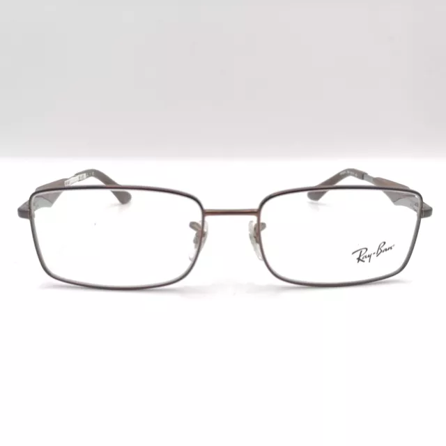 Ray Ban Brille eckig RB 6284 2758 neu 53/17 140 braun