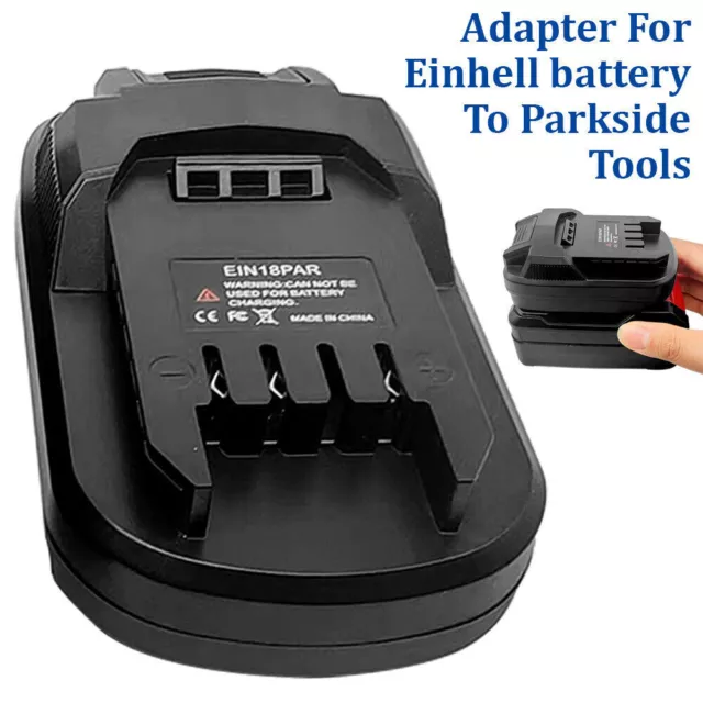 Adaptateur de convertisseur de batterie pour einhell 18V to pour Parkside 20v