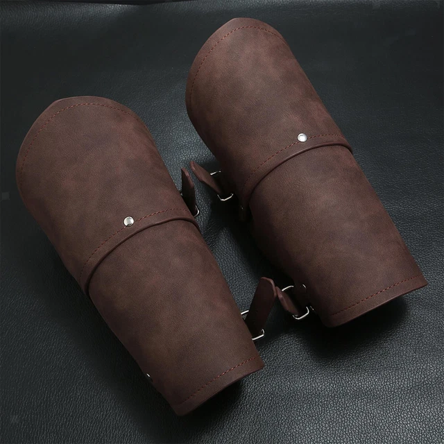 Brassards médiévaux protège-bras accessoires de déguisement Punk Gauntlet