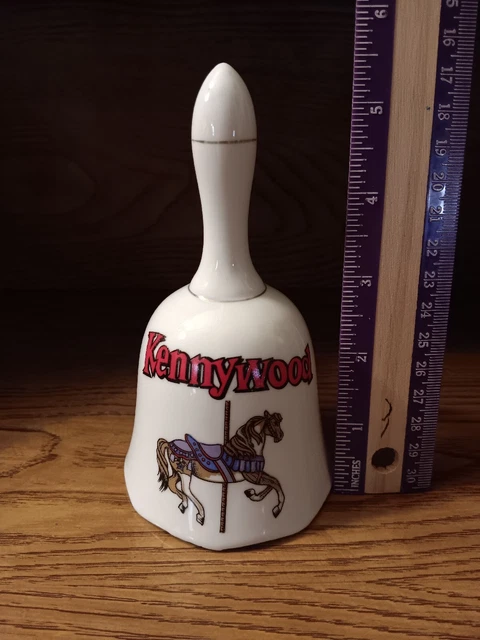 Vintage Kennywood Park Souvenir Carousel Horse Bell, Pittsburgh Pennsylvania