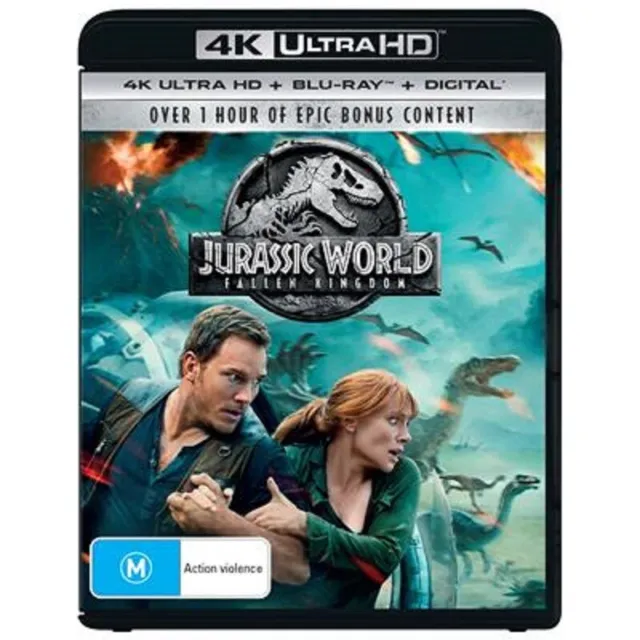 Jurassic World - Fallen Kingdom (4K Ultra HD + Blu-ray) - Brand new still sealed