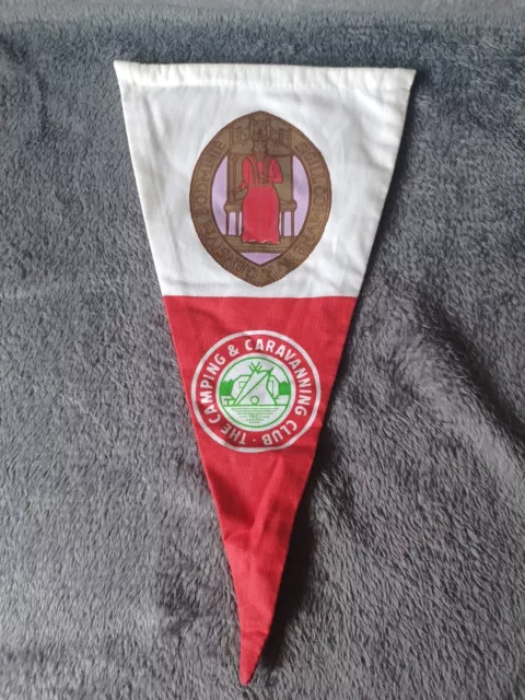 Camping And Caravanning Club - Bodminie Vintage Pennant - NEW