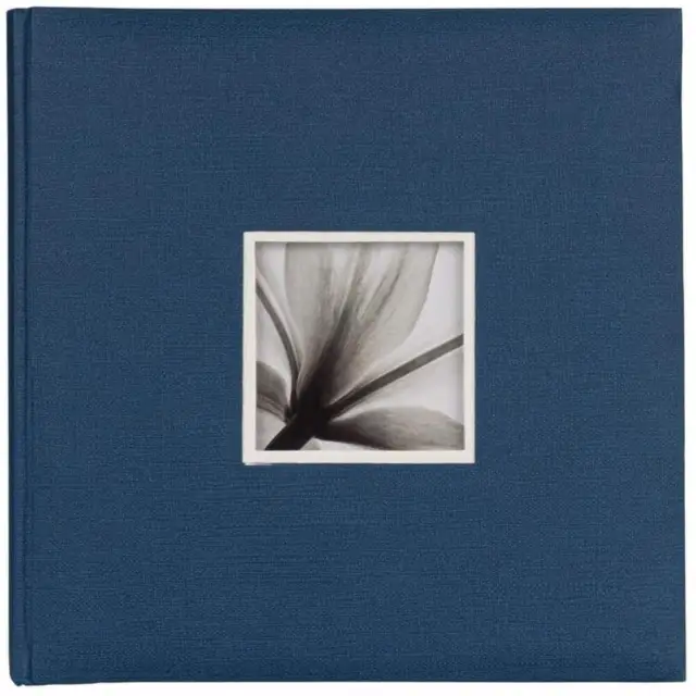 Unitex Blue Traditional Photo Album - 13x13 Inches - 20 Pages