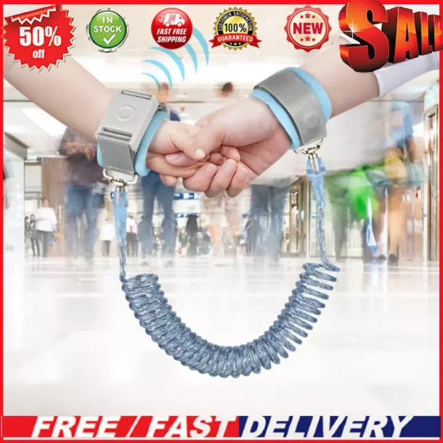 Anti Lost Belt Kids Leash 360 Degree Rotate Kids Traction Rope for Kids (1.5M)